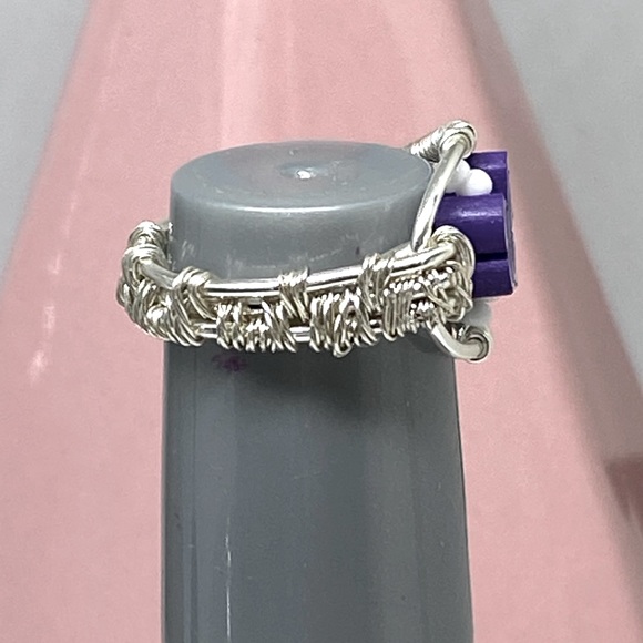 Handmade wire wrapped ring - Picture 5 of 5